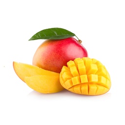 Jugo de mango en vaso